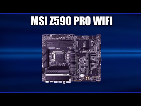 Материнская плата MSI Z590 PRO WIFI