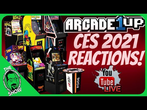 Arcade1Up CES 2021 Announcement Reactions! Did They Hit A Homerun? from PDubs Arcade Loft