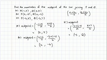 Form 2 Coordinates , midpoint