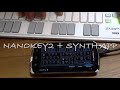 KORG nano nanoKEY2 レビュー android otg DEMO USB-MIDI Controller Exsynth for android