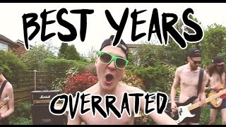 BEST YEARS - Overrated (OFFICIAL VIDEO) chords