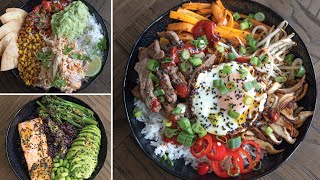 My Go-To HIGH PROTEIN Bowls  **TOP 3 RECIPES**