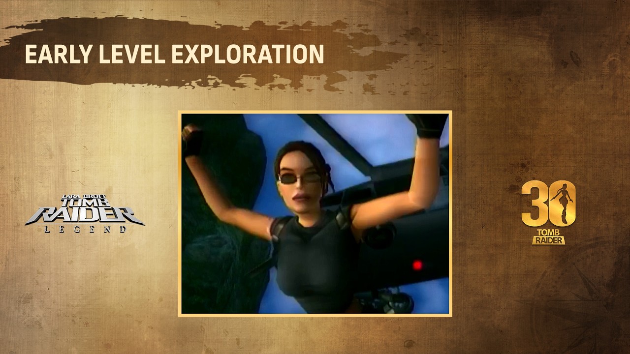 Twórcy Tomb Raider: Legend opublikowali materiał ze&nbsp;wczesnej wersji gry. Świętują 20. urodziny tytułu