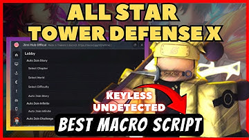 [RELEASE] All Star Tower Defense X Script (2025) | Best Macro GUI (NO KEY)