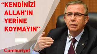 Mansur Yavaştan Melih Gökçeke Olay Gönderme Akpliler Ile Karşı Karşıya Geldi