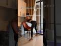 Hip activation with chair suport, flexible back #gym #gymnast #sports