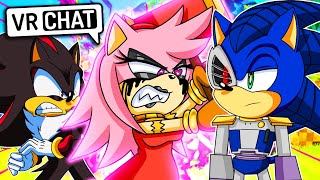 MAD AMY VS RUSTY SONIC?! Shadow Meets Mad Amy & Rusty Sonic! (VR Chat)