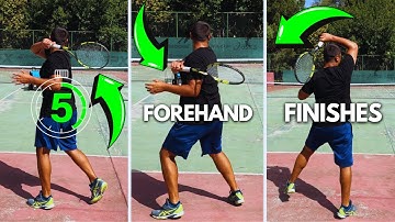 5 manieren om je forehand af te maken - Geavanceerde tennis forehandtechniek