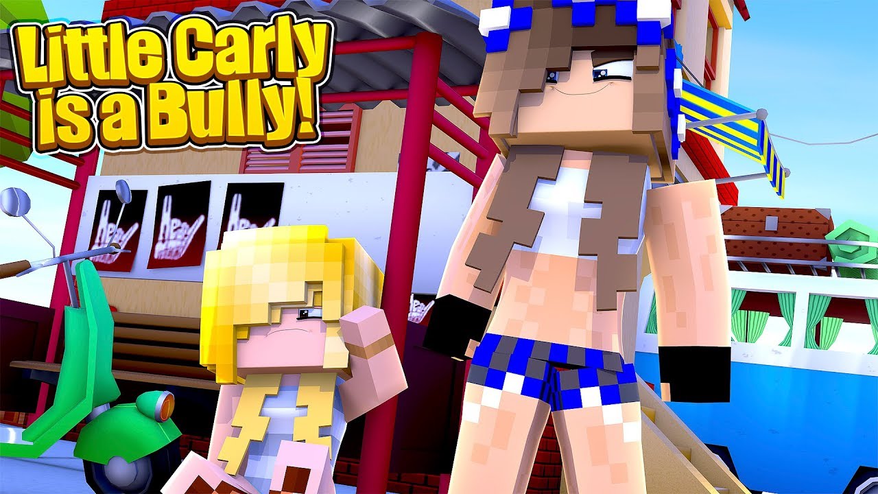 Little Carly Becomes A Bully W Little Kelly Minecraft Roleplay - little kelly has a sleepover with ropo roblox