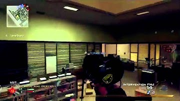 Awesome 360 No Scope Cross Map! First Blood.