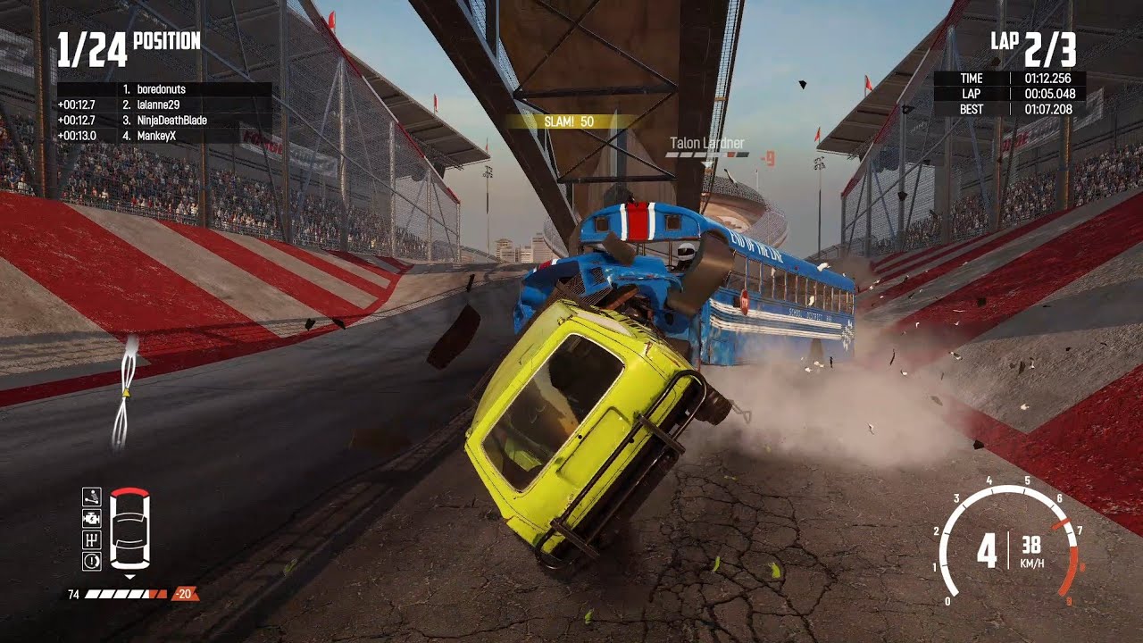 WAGON HELLRIDE!!! - WRECKFEST
