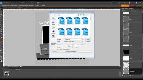 How to use a digital scrapbook template - Step 1 Save your layout