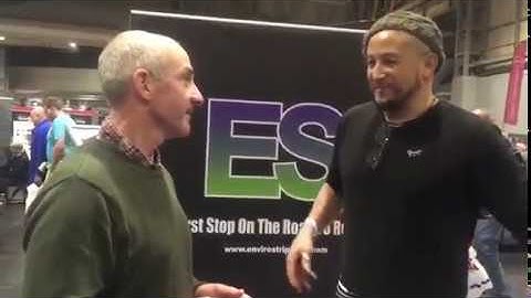 Mechaniclondon meets Fuzz Townshend at the Classic Car Show 2017