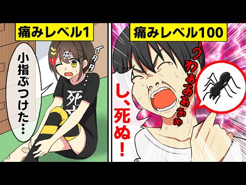 人間が経験する中で最もひどい痛みとは？【アニメ】【漫画動画】