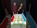 Dad Vs Son Bottle Roll &amp; Glass Drop 🤣| Familychallenge || @KAFunvideos #shorts #short