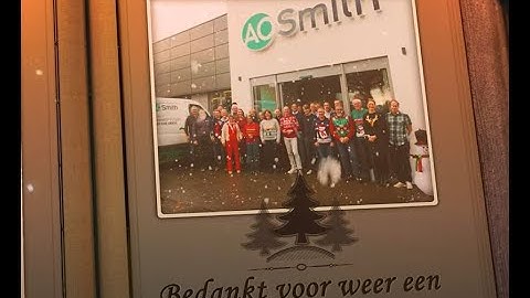 A. O. Smith Kerst Video 2024