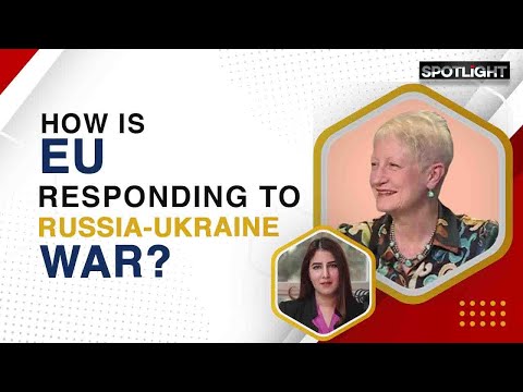 How Is EU Responding To Russia Ukraine War Absa Komal Dr Riina Kionka Dawn News English