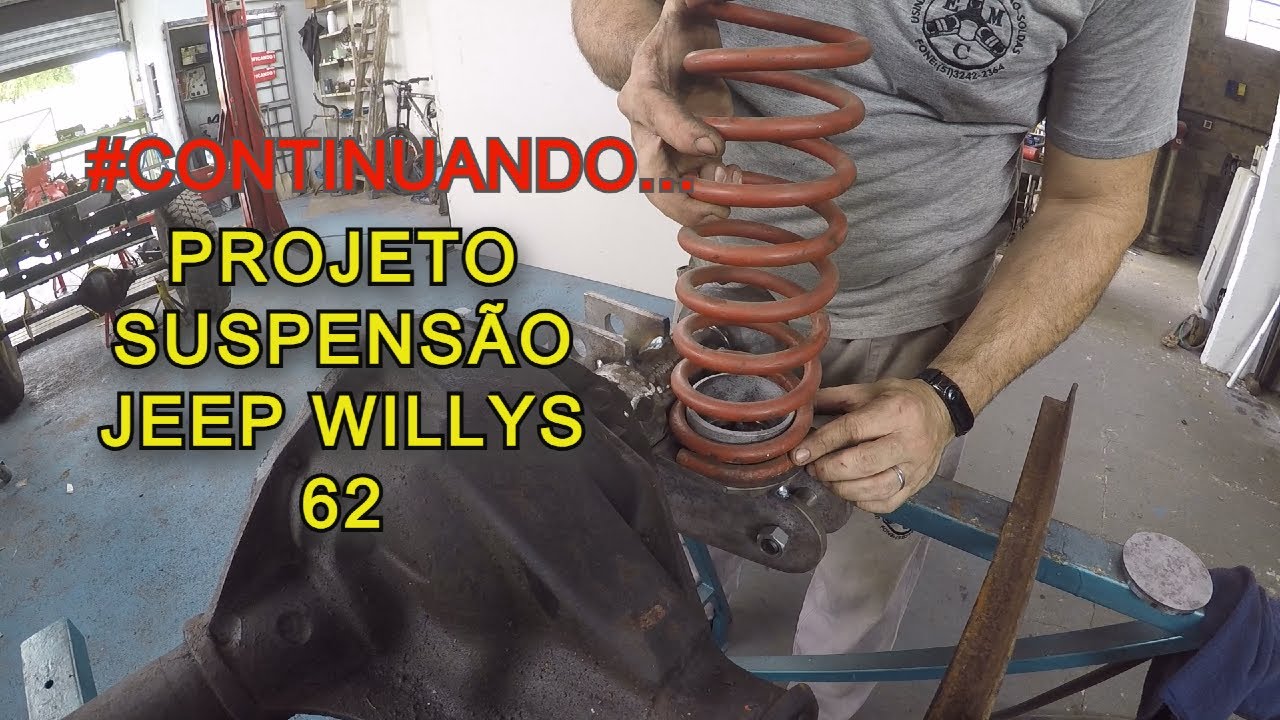 construction podveski JEEP WILLYS - pruzhiny