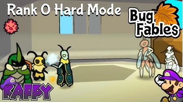 Bug Fables Rank 0 Hard Mode -- Zasp & Mothiva [HARD HITS]
