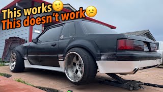 Getting The WideBody FoxBody Dialed In | What Works & What Doesn't Work