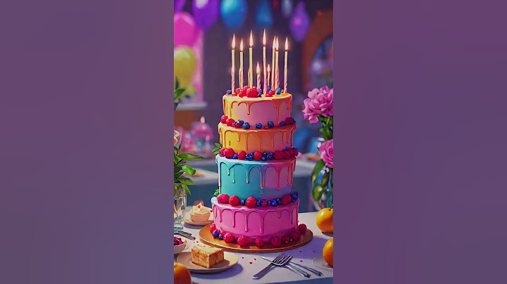 Happy Birthday to you 💕💖💖Have a colourful birthday 🎉🎉🎉