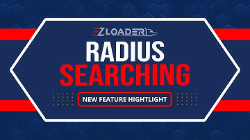 EZ Loader TMS - New Feature - Radius Search