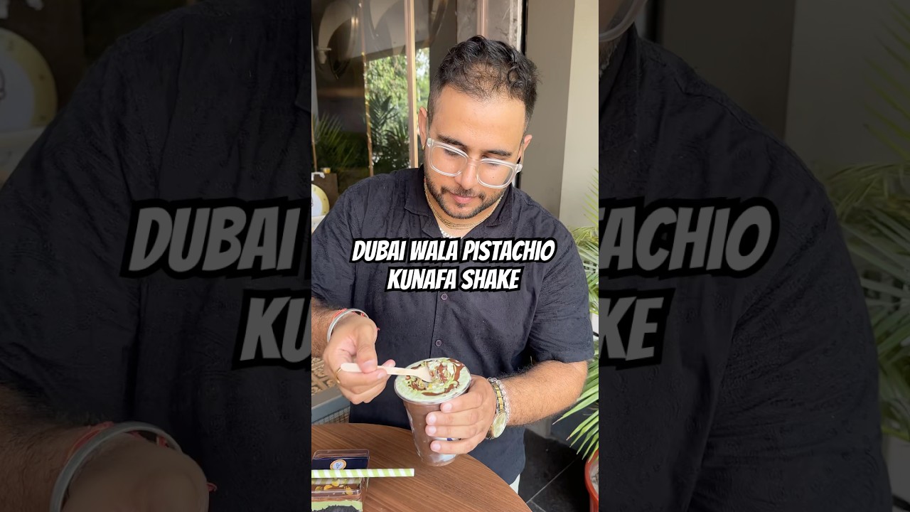 Dubai wala pistachio kunafa shake in Phagwara 