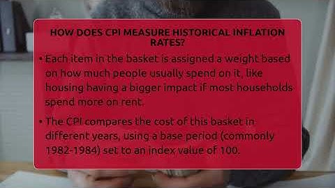 How Does CPI Measure Historical Inflation Rates? - Inflation Insight Channel