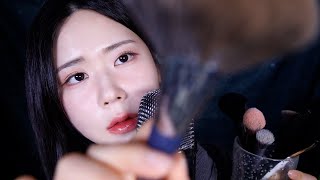 ASMR. เสียงกระซิบที่ไม่ได้ยิน + ความสนใจส่วนตัวขณะนอนหลับ😴 Inaudible whispers | Brushing You & Mic