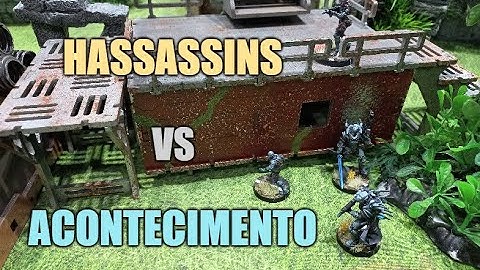 Infinity Battle Report - Hassassins vs Acontecimento (Unmasking)