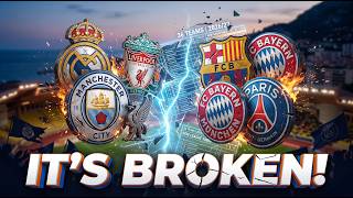 The Most INSANE Champions League Draw Ever (New Format & Matchups)