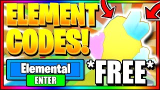 ALL NEW *SECRET ELEMENTALS UPDATE* CODES in TAPPING SIMULATOR! (ROBLOX CODES)