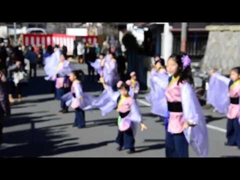 二宮よさこい２０１４　　茶屋鼓笛・GKIDS・二宮レク協