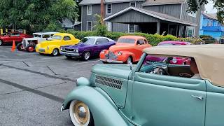Dreamy classic car show upstate New York Lake George Adirondack Nationals throwback vlog Samspace81