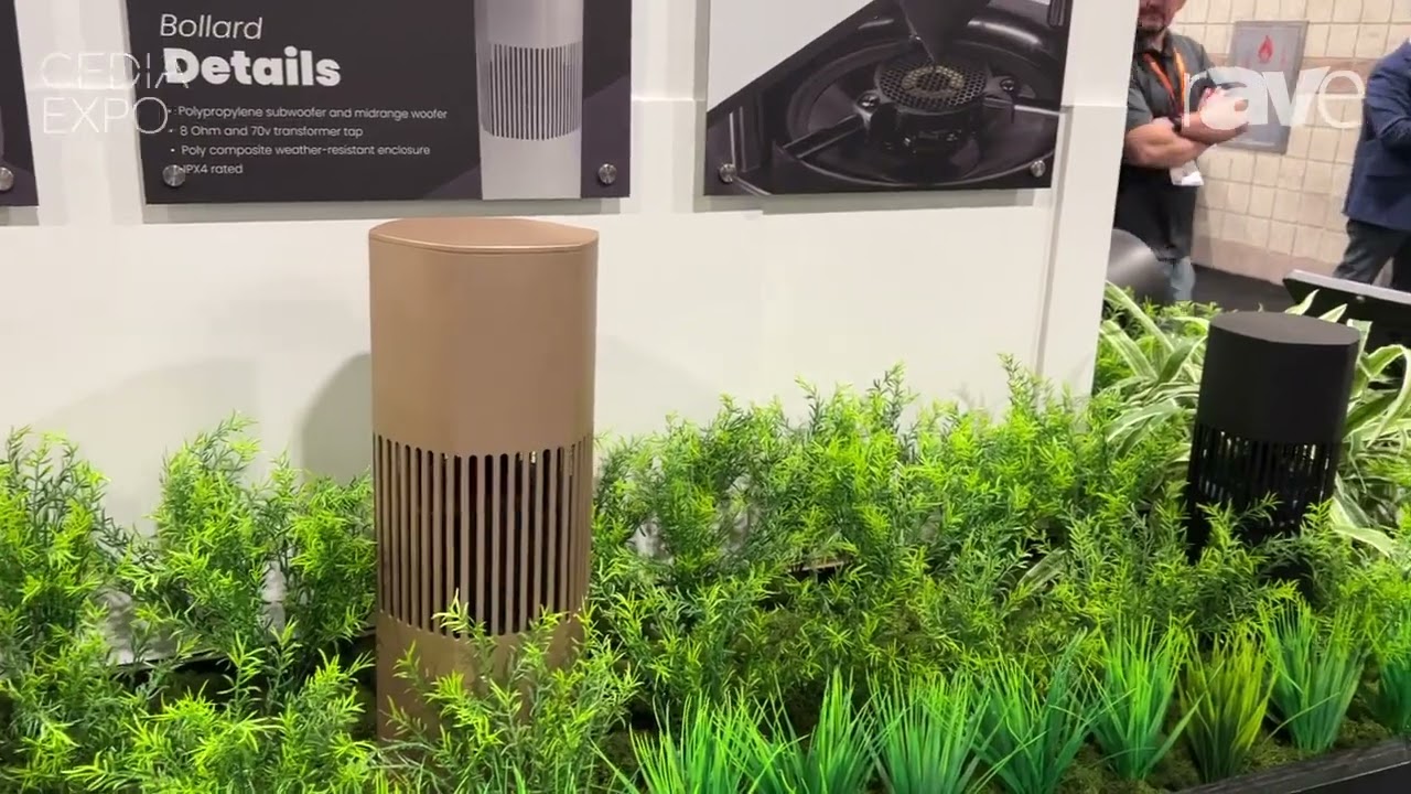CEDIA Expo 2023: Origin Acoustics Shows Ambisonic Bollard Series of Outdoor Rated Speaker/Sub