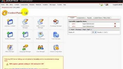 10) How to use the Email Function in Joomla?