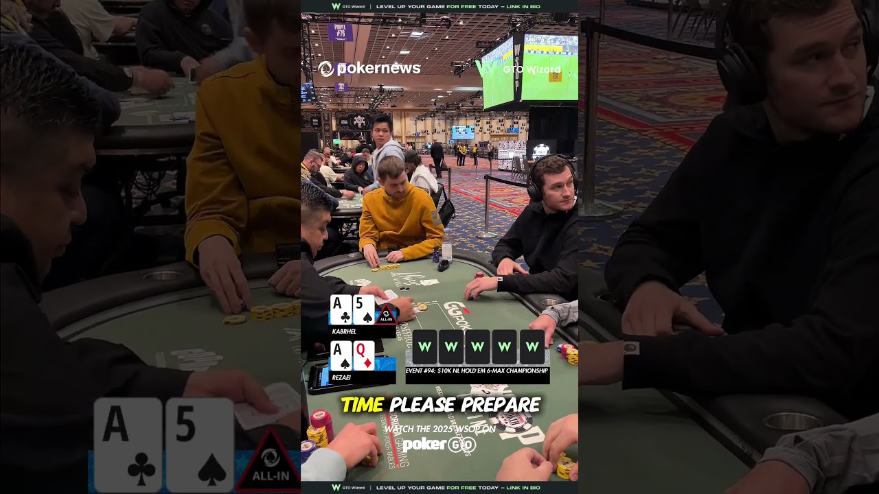 mơ thấy đám cưới mình với người yêu 👀 Martin Kabrhel ALL IN with CASINO ROYALE in $10K NLHE 6-Max Championship! | wsop2025 pokernews