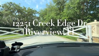 12251 Creek Edge Dr, Riverview, Fl