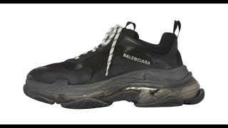 [Marinerocean]  Balenciaga Triple S Sneaker  Unboxing Review