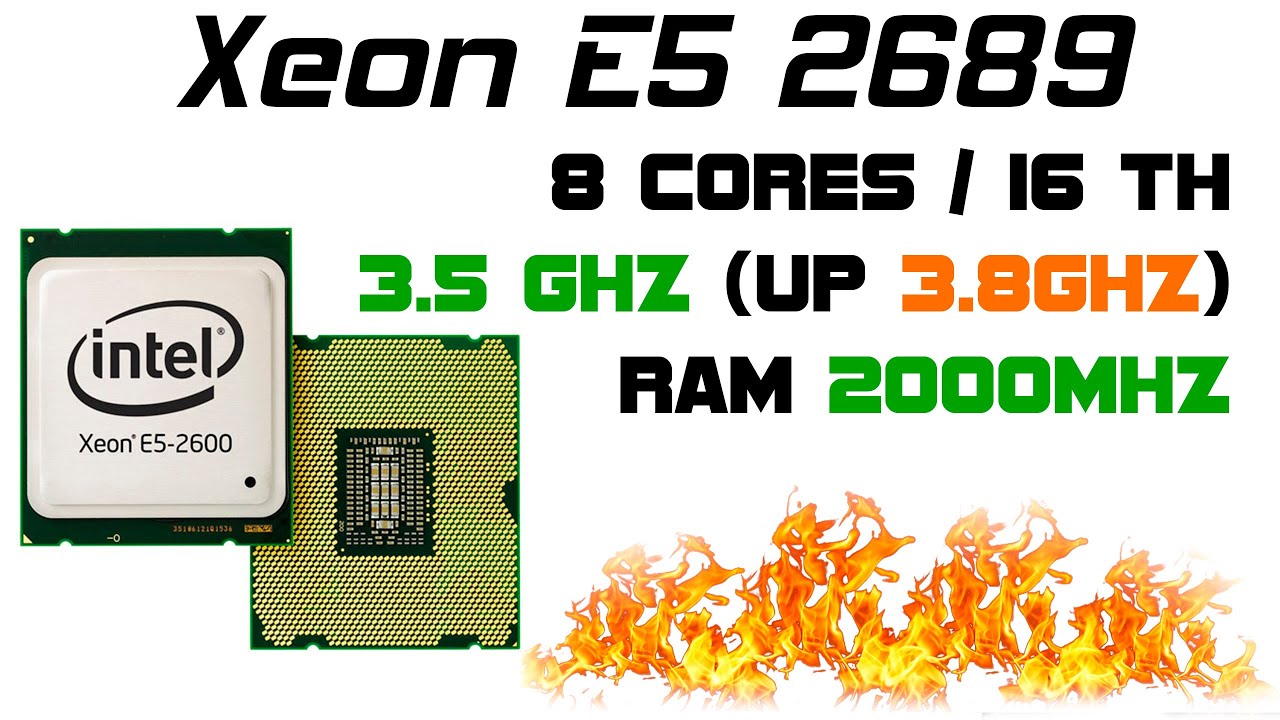 Xeon  E5 2689      LGA2011  2021     35GHz    