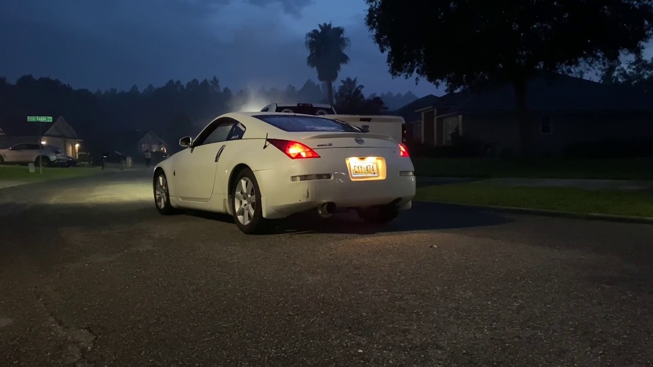 Circuit Werks 350z Single Exit Exhaust YouTube