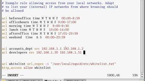 How to setup Squid - Urdu Linux Tutorial Part 4 -  MAC and Time based Restrictions