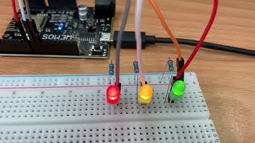 Arduino 三顆燈一起呼吸