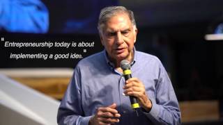 Sri Ratan Tata's inaugural speech at THub, Hyderabad