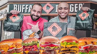 تجربة  BUFFALO BURGER هل فعلآ يستحق كل هذه الضجة 🤔