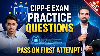 IAPP CIPP-E Exam Questions (Updated) Certified Information Privacy Professional/Europe