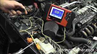 Honda/Acura ABS testing, code 1-2 (failed ABS pump motor)