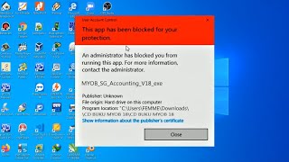 CARA MENGATASI THIS APP HAS BEEN BLOCKED FOR YOUR PROTECTION screenshot 2