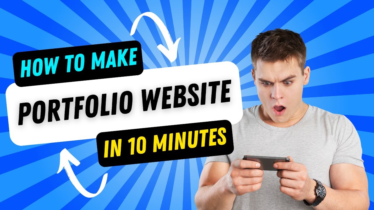 How to Make a Portfolio Website with Hostinger in 10 Minutes - YouTube