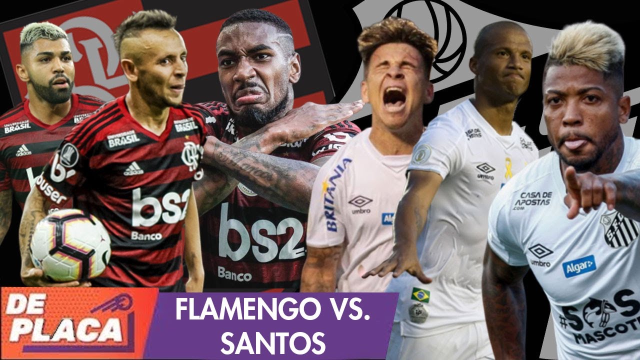 FLAMENGO x SANTOS: Qual é o MELHOR TIME? – Mano a mano